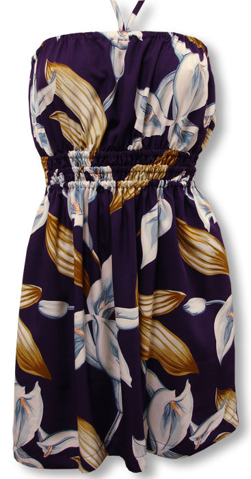 Calla Lily Elastic Waist Sundress