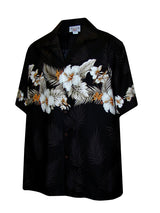 Tropical Garden Men's Chest Band Shirt — Men's Cotton Shirts — Pacific Legend (view 4)
