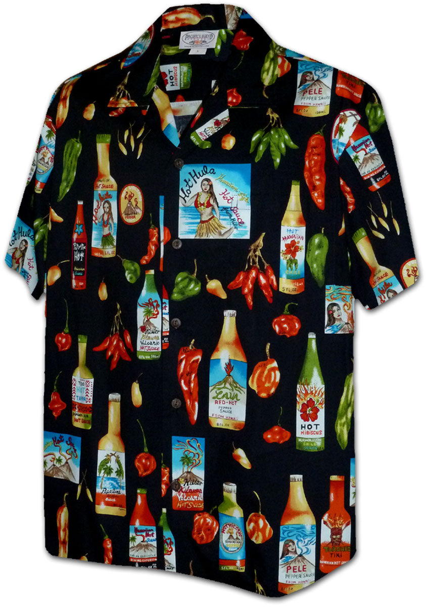 Chili Pepper Hot Sauce Men's Shirt
