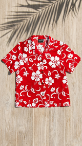 Classic Hibiscus Women's Hawaiian Camp Shirt