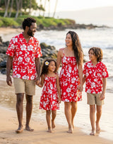 Classic Hibiscus Smocked Dress — Women's Sun Dresses — RJC (view 6)