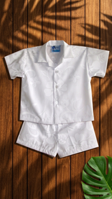 Custom Made - Classic Hibiscus Boy's 2pc — Boys Cabana Sets — MauiShirts (view 6)