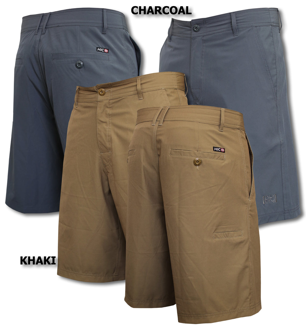 Claymore HIC boardwalk walk shorts with Boardshort fabric