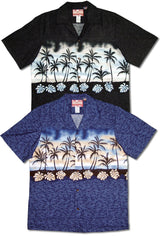 Coconut Trees Ocean Sky Men's Shirt