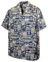 Ancient Hawaiian Memory Men's Shirt — Men's Cotton Shirts — Pacific Legend (view 12)
