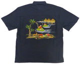 Santa Jet Ski Embroidered Shirt — Men's Embroidered Shirts — MauiShirts (view 5)