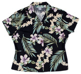 Tuberose Women's Fitted Blouse — Women's Rayon Blouses — RJC (view 3)