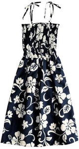Classic Hibiscus Smocked Dress — Women's Sun Dresses — RJC (view 11)