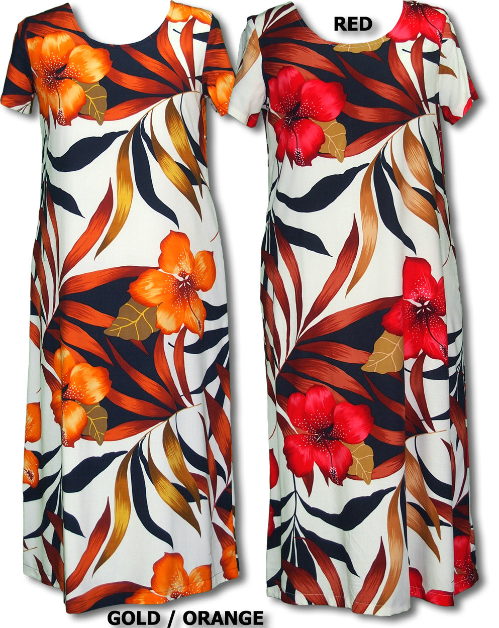 Delightful Hibiscus Dress with Pockets