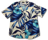 Delightful Hibiscus Womens Long Camp Plus