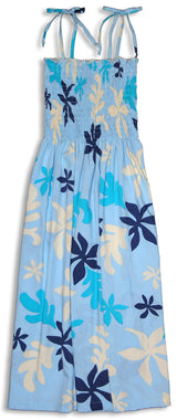 Spring Floral Smocked Tube Dress — Women's Sun Dresses — MauiShirts (view 3)