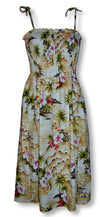 Diamond Head Ocean Waves Smocked Dress