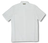 Double Line Tuck White Men's Shirt