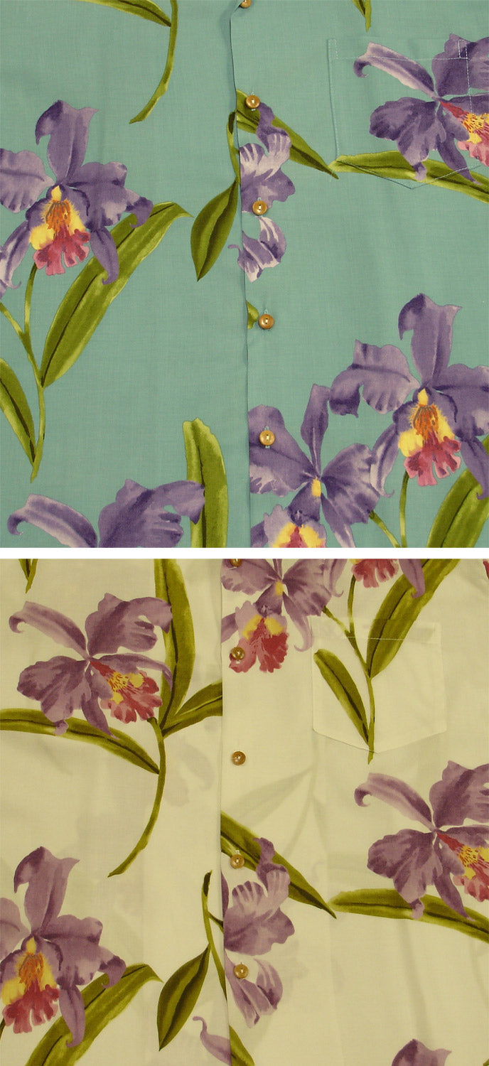 Double Orchid Men's Long Sleeve Shirt