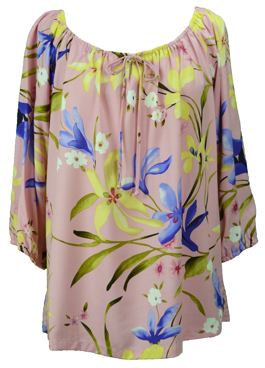 Dream Garden Womens Peasant Blouse