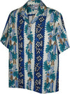 Petroglyphs Surfboard Panel Men's Shirt — Men's Cotton Shirts — Pacific Legend