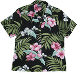 RJC Pale Hibiscus Orchid Women's Hawaiian Camp Shirt – Rayon, Made in Hawaii