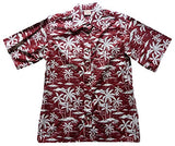 Island Palm Men's Reverse Shirt — Men's Reverse Print Shirts — Go Barefoot