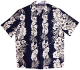 Fern Leaf Garden colors Men's Rayon Shirt — Men's Rayon Shirts — RJC