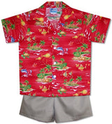 Underwater Cartoon boy's 2pc — Boys Cabana Sets — RJC (view 10)