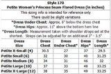 Star Orchid Empire Fit Princess Flared — Women's Empire Waist Dresses — Paradise Found (view 5)