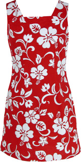 Classic Hibiscus Women's A-Line Hawaiian Dress
