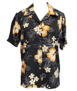 Hibiscus Garden Women's Rayon Camp Shirt — Women's Camp Shirts — Paradise Found