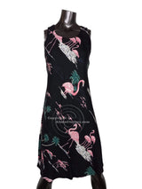 Flamingo Lagoon Women's Short Tank Flared Dress — Women's Tank Dresses — Paradise Found (view 3)