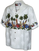 Old Time Woodie Surfboard Boy's Shirt — Boys Shirts — MauiShirts (view 3)