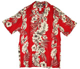 Fern Leaf Garden colors Men's Rayon Shirt — Men's Rayon Shirts — RJC (view 5)