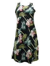 Orchid Bamboo Women's Short Tank Flared Dress — Women's Tank Dresses — Paradise Found (view 3)
