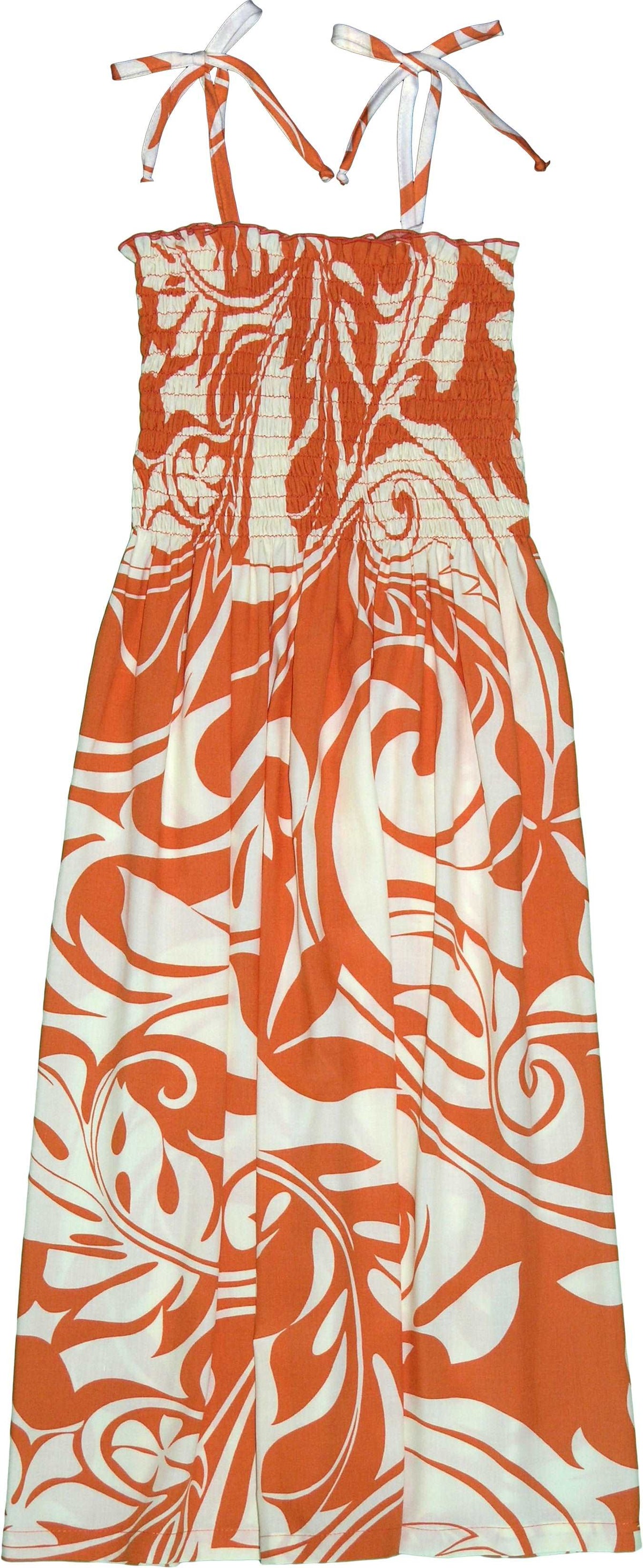 Bold Beach Botanic II Smocked Tube Dress — Women's Sun Dresses — MauiShirts