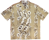 Fern Leaf Garden colors Men's Rayon Shirt — Men's Rayon Shirts — RJC (view 6)