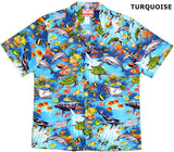 Ocean Reef Marine Life Men's Shirt — Men's Cotton Shirts — RJC (view 3)