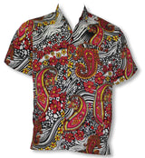 Fancy Paisley Men's Terivoile Ployester Shirt