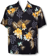 Fern Hibiscus men's Hawaiian shirt