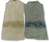Fern Leaf Cotton Polo Style Shirt