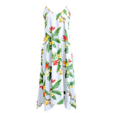 Bird of Paradise Display Scarf Hem Long Dress — Women's Long Dresses — RJC Puanani (view 7)