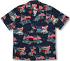4th of July Flaming Roadsters Men's Shirt