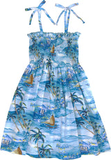 Islanders Girl's Tube Top Sundress
