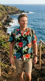 Grand Hibiscus Mens Shirt
