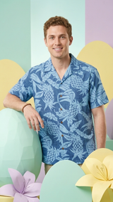 Hala Pineapples Aloha Men Shirt — Men's Rayon Shirts — RJC (view 6)