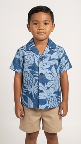 Hala Pineapple Boy's 2pc Set — Boys Cabana Sets — RJC (view 9)