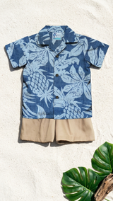 Hala Pineapple Boy's 2pc Set — Boys Cabana Sets — RJC (view 11)