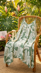 Hala Pineapples Scarf Hem Dress — Women's Long Dresses — RJC (view 8)