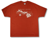 Hawaiian Islands Map Tank Top or T-Shirt