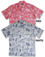Hawaii State Monarchy men's reverse cotton shirt