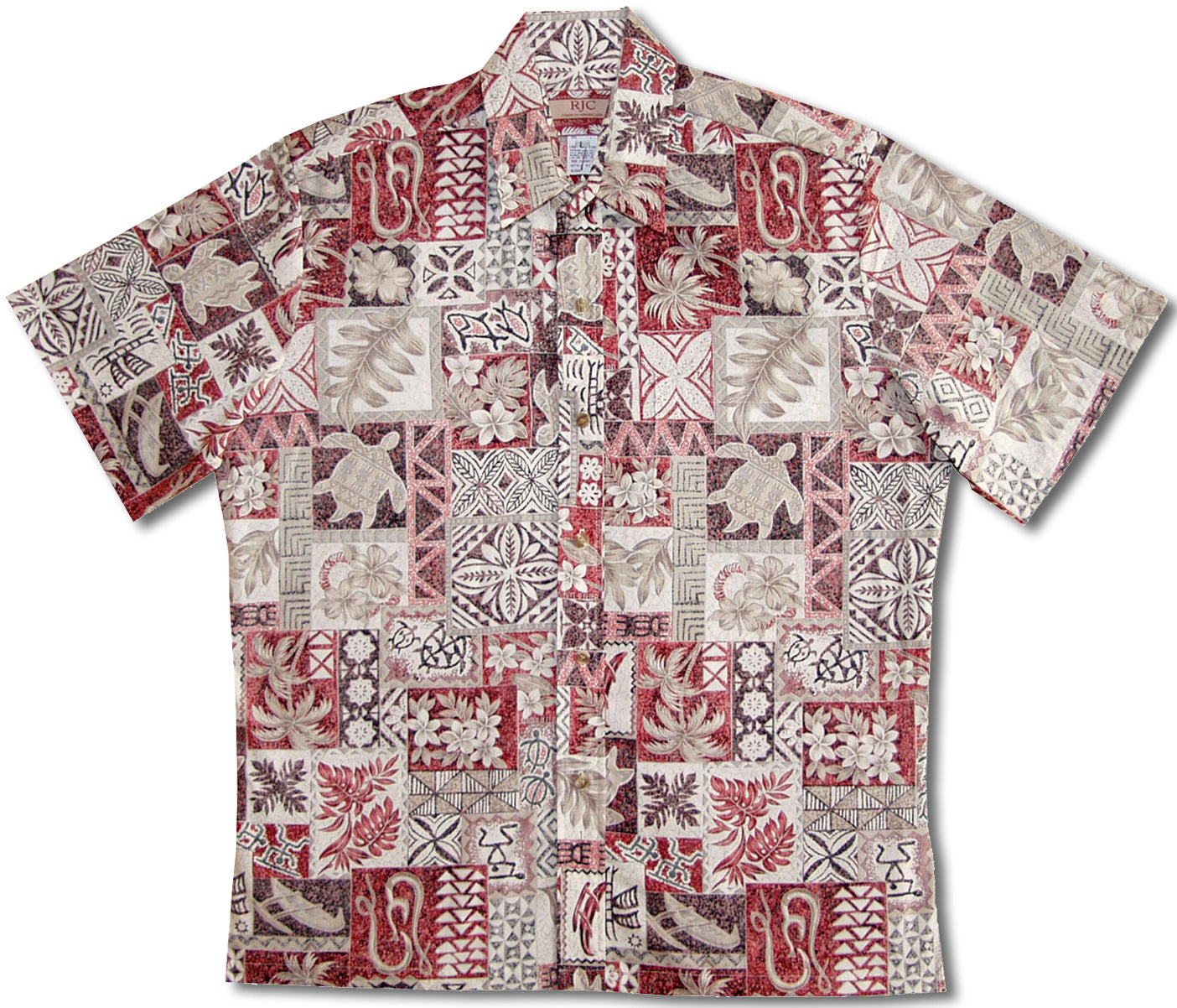 Hawaiian Symbol Businessman's Reverse Shirt