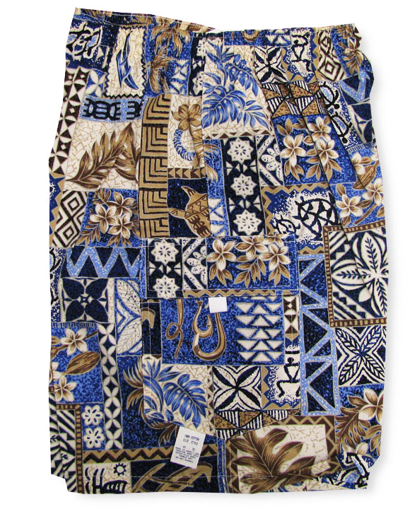 Hawaiian Symbols men's & boy's cargo shorts