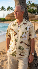 Hawaiian Islands Archipelago Men's — Hawaiian Apparel — Pacific Legend (view 3)